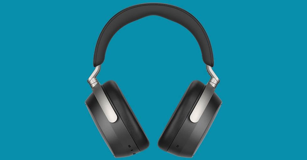 Sennheiser HDB 630 headphones, straight-on view