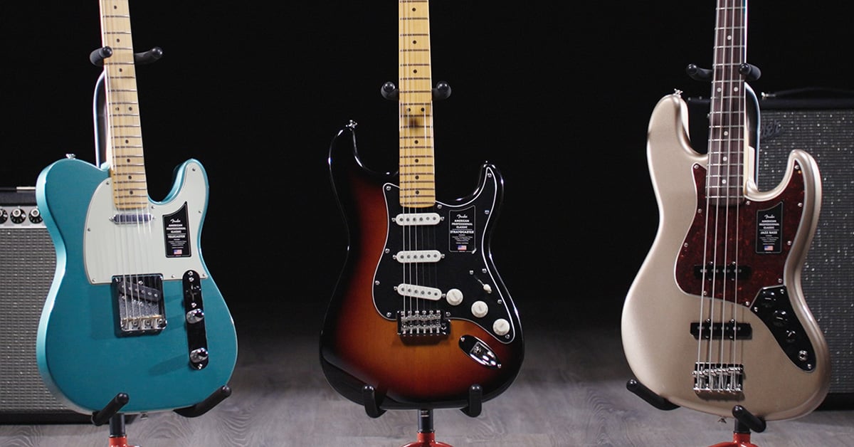 Fender's American Professional Classic family of guitars