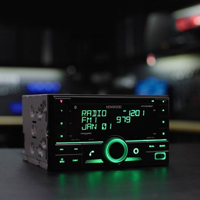 KENWOOD Bluetoothユニット 2023年モデル Kenwood DPX501BT CD receiver at Crutchfield