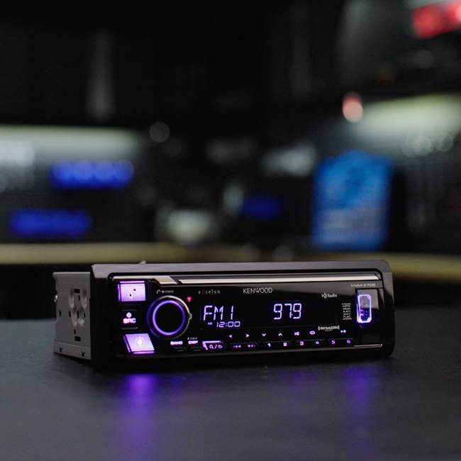 Kenwood Excelon KMM-X705 Digital media receiver at Crutchfield