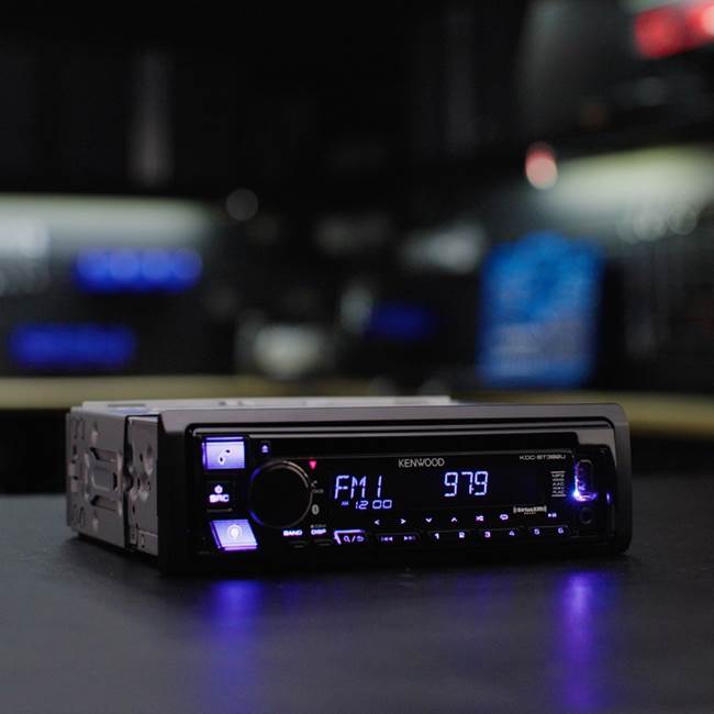 Kenwood KDC-BT382U CD receiver at Crutchfield
