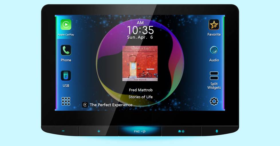 JVC KW-Z1001W Digital multimedia receiver