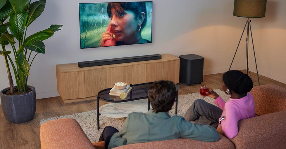 JBL Bar 1300X MK2 Powered home theater sound bar with wireless subwoofer, wireless surround speakers, and Dolby Atmos®