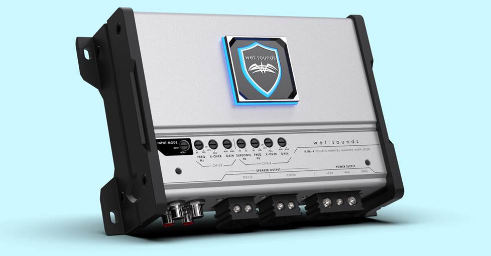 Wet Sounds HTM-4 4-channel marine amplifier