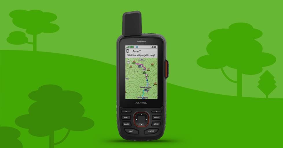 Garmin GPSMAP 67i Handheld GPS navigator and inReach® satellite communicator