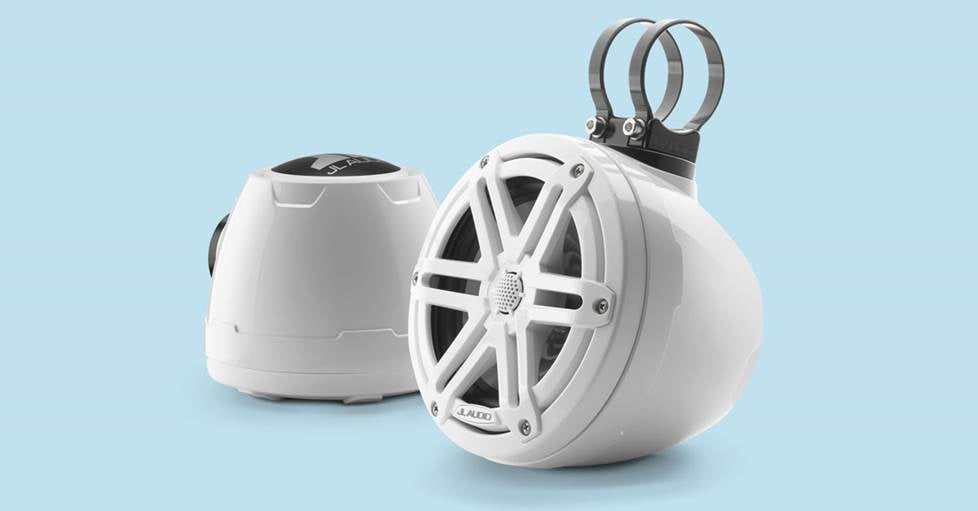 JL Audio M3-650VEX-Gw-S-Gw M3 Series 6-1/2" VEX wakeboard tower speakers