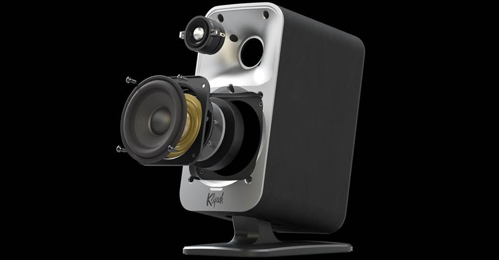 Klipsch ProMedia Lumina satellite speakerexploded driver image