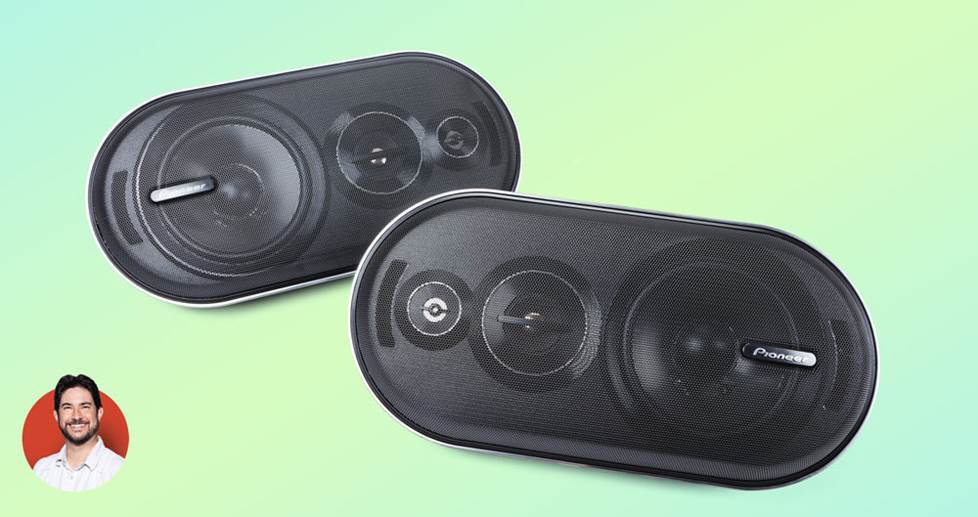 Pioneer TS-X210 speaker pods