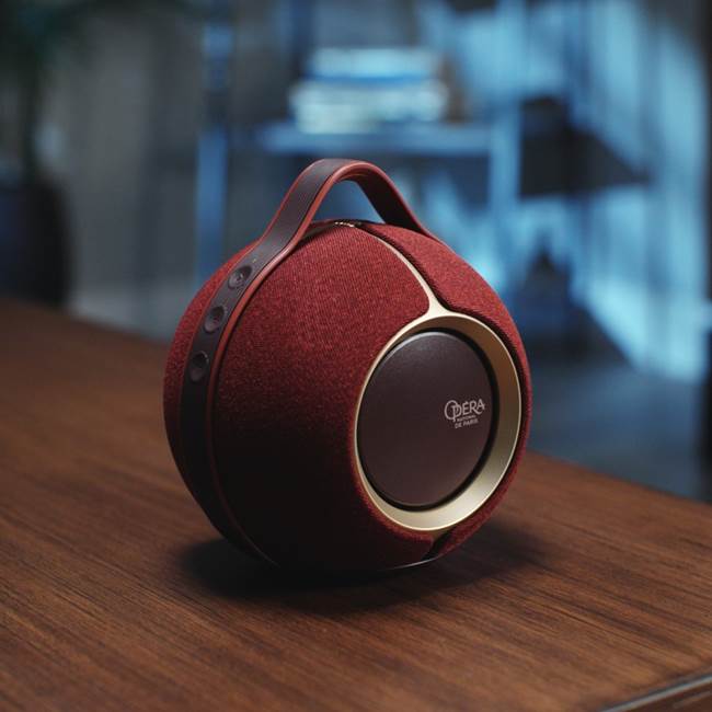 Devialet Mania Opéra Rouge Portable Bluetooth® speaker with Apple
