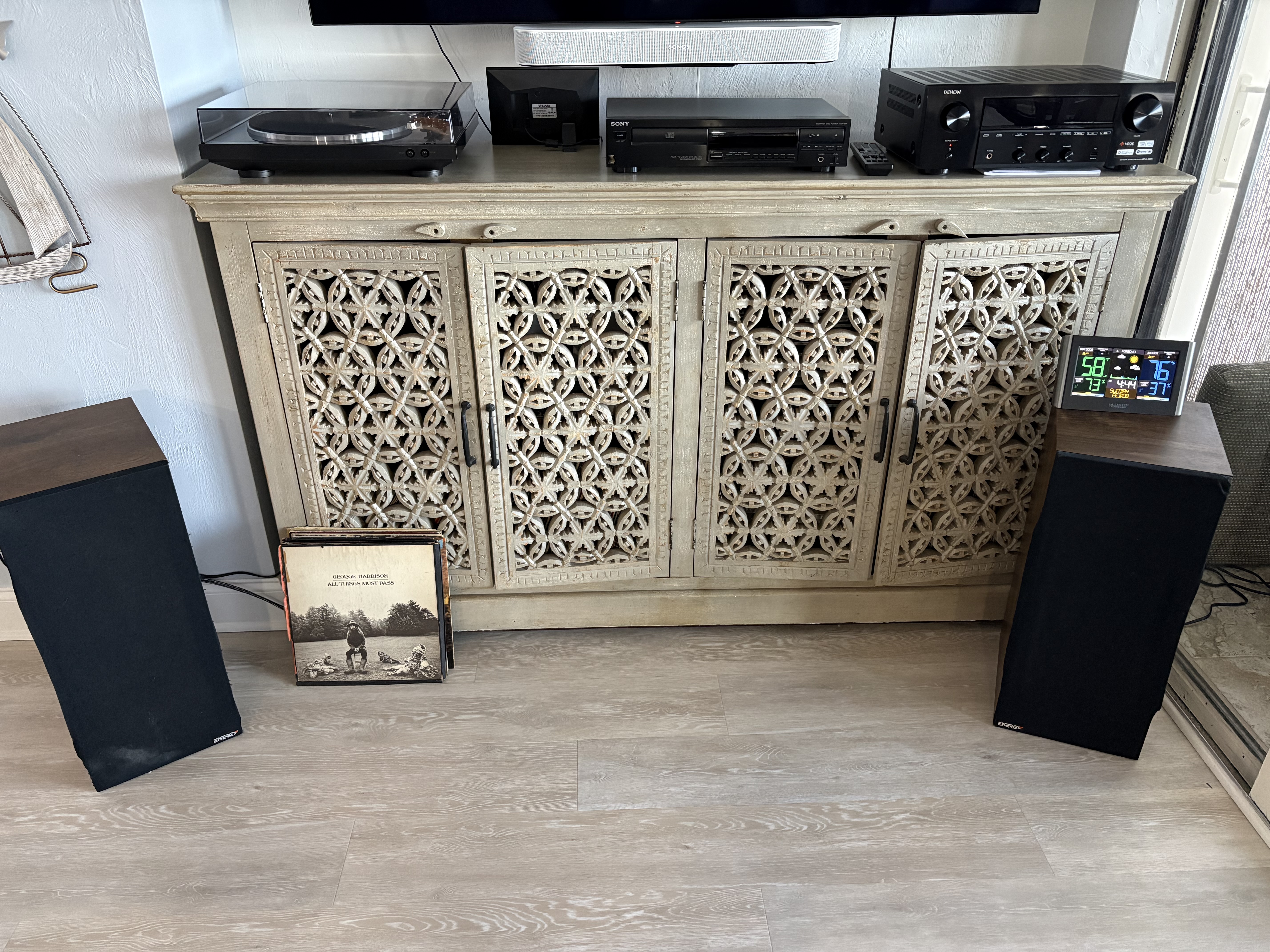 Customer Reviews: Denon DP-300F Automatic belt-drive turntable 