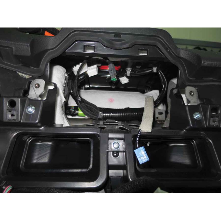 2021 Mazda CX-5 Factory radio removed