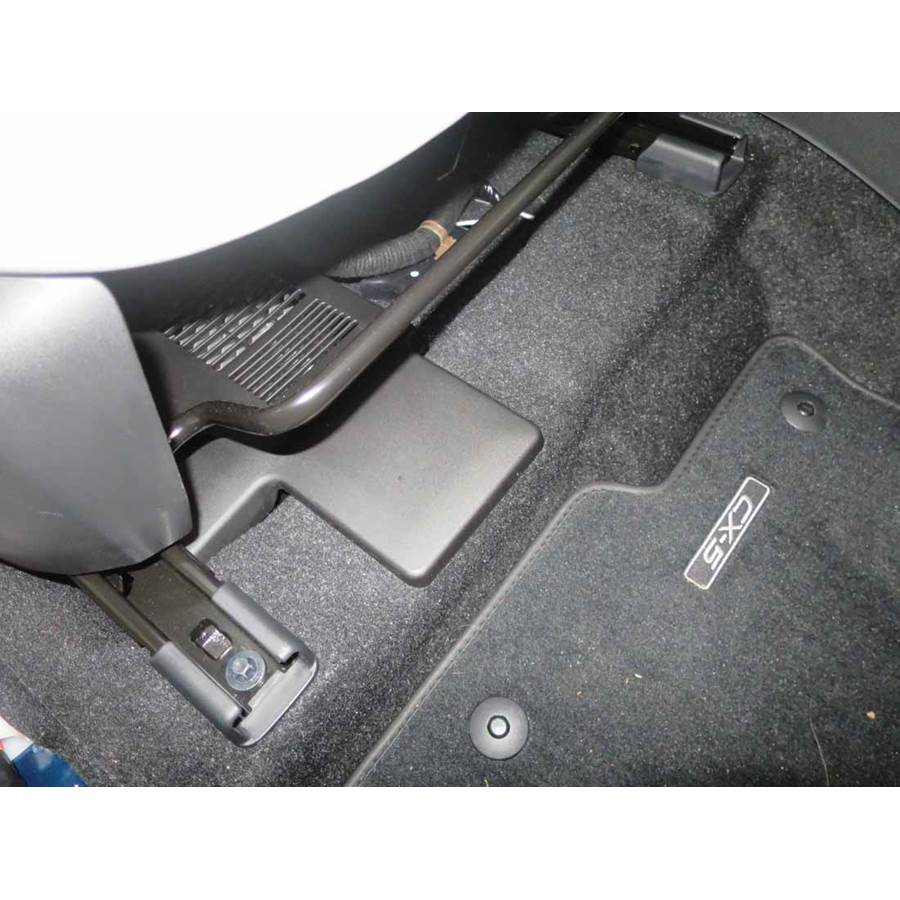 2021 Mazda CX-5 Factory amplifier location