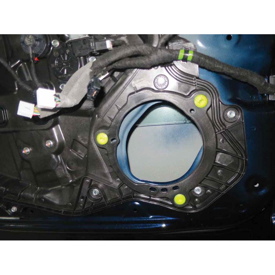 2021 Mazda CX-5 Front door woofer removed