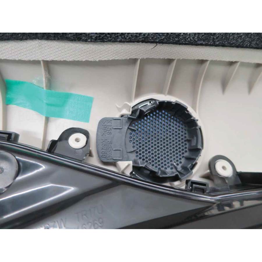 2021 Mazda CX-5 Front pillar speaker removed