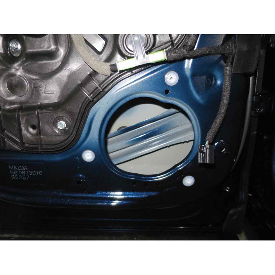 2021 Mazda CX-5 Rear door speaker removed