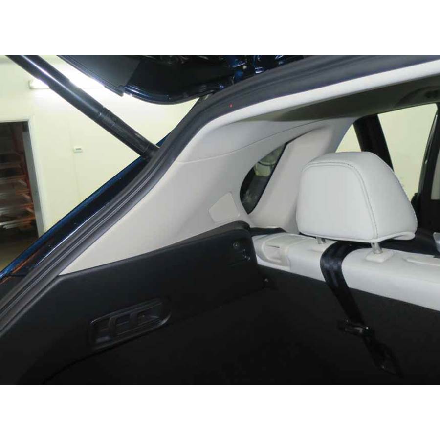 2021 Mazda CX-5 Rear pillar speaker location