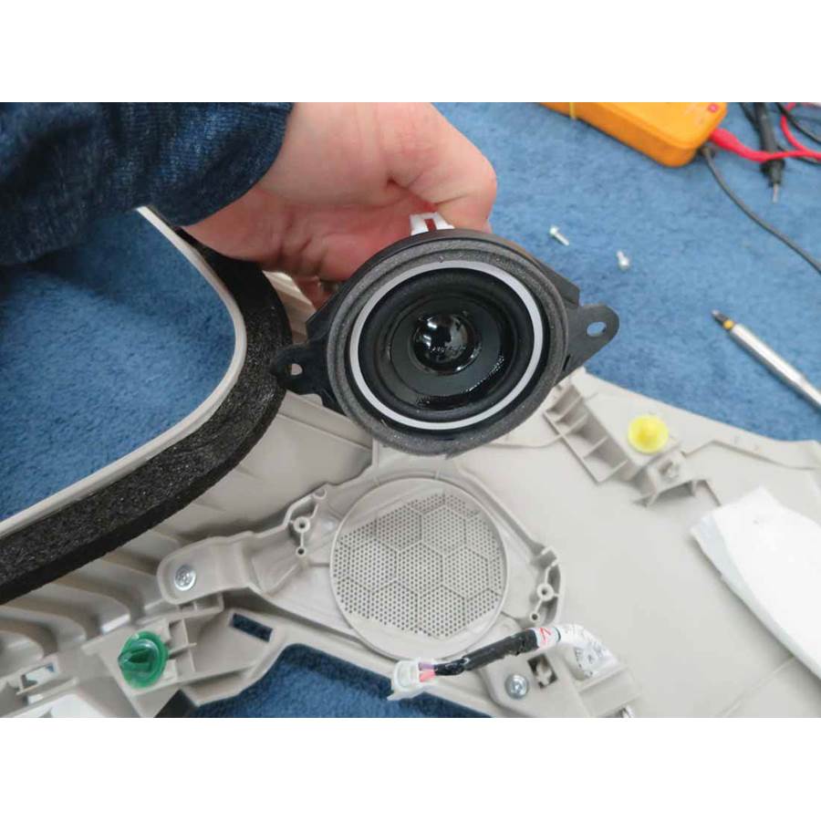 2021 Mazda CX-5 Rear pillar speaker removed