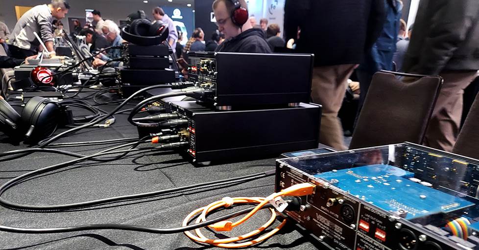 People nerding out at CanJam NYC 2026