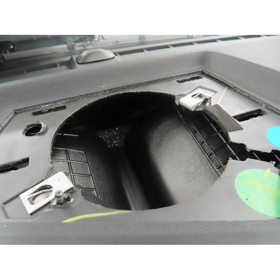 2024 Ford Mustang Center dash speaker removed