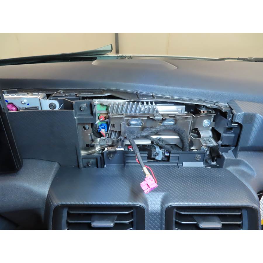 2024 Ford Mustang Factory radio removed