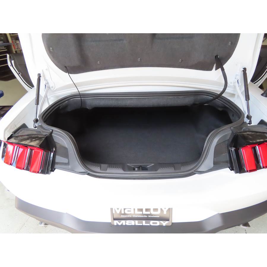 2025 Ford Mustang Cargo space