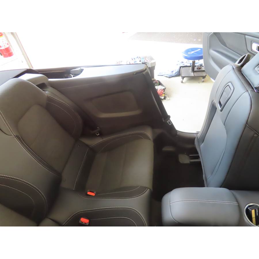 2024 Ford Mustang Rear side panel speaker location