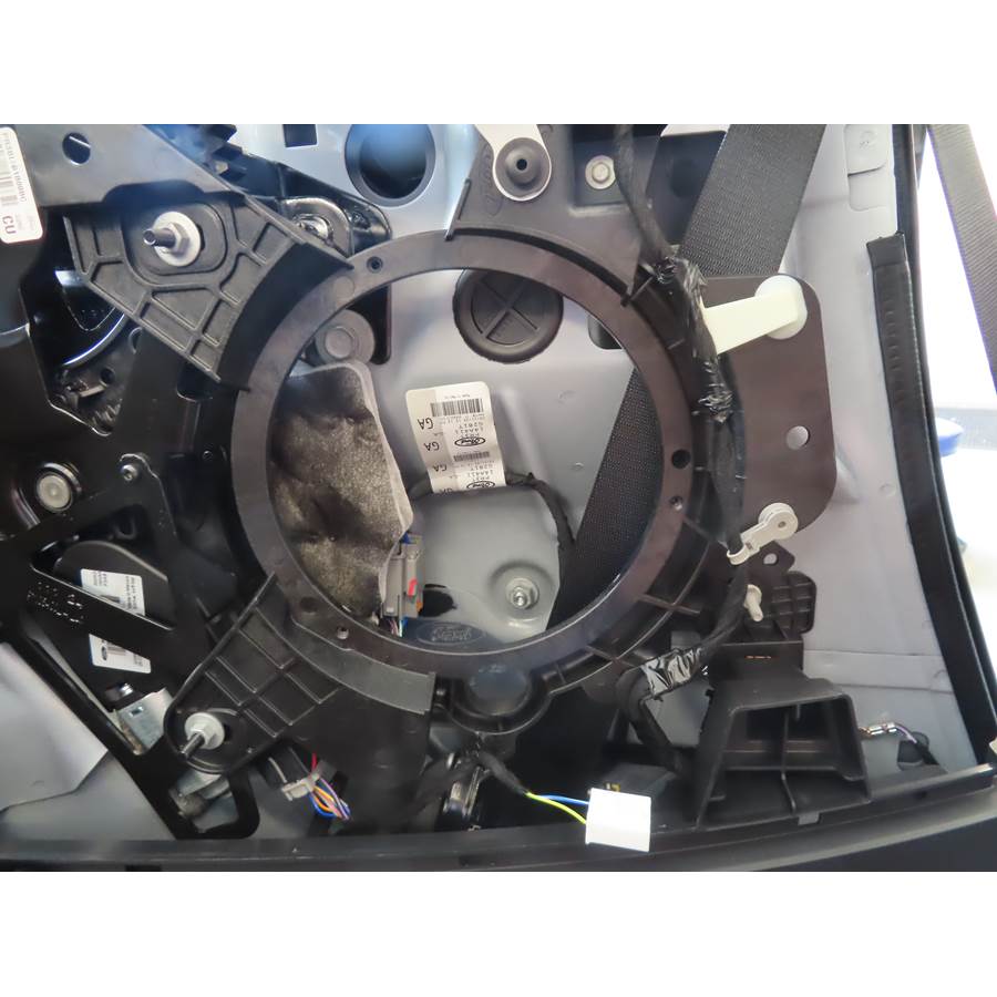 2024 Ford Mustang Rear side panel speaker removed
