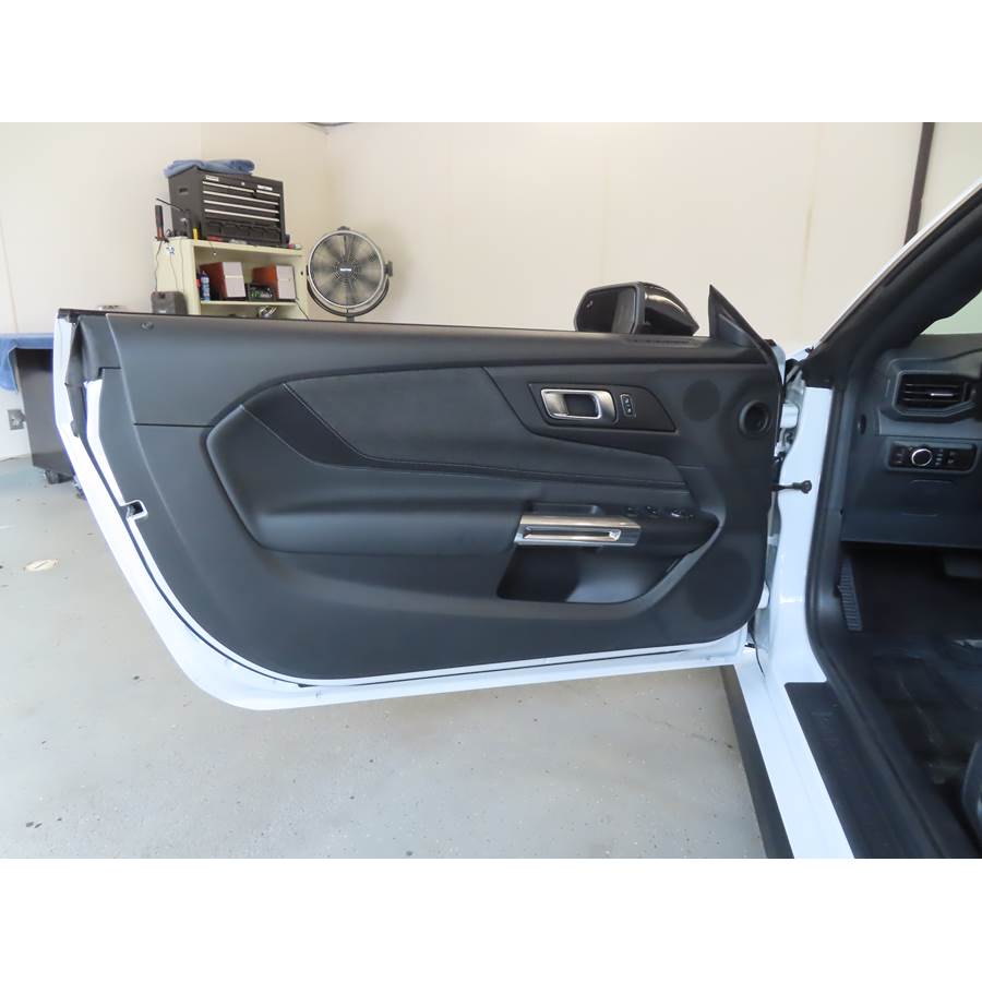 2024 Ford Mustang Front door speaker location