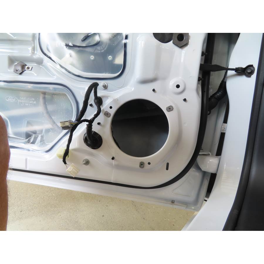 2024 Ford Mustang Front speaker removed