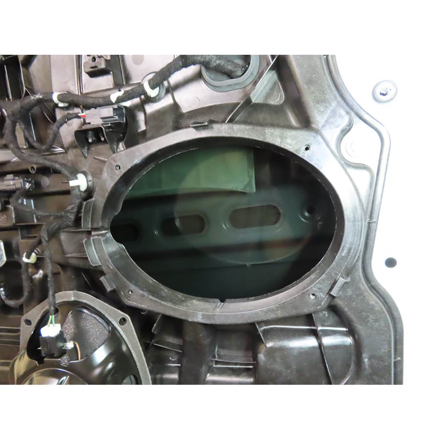 2025 Jeep Wagoneer Rear door woofer removed