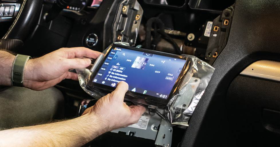 John testing headunit