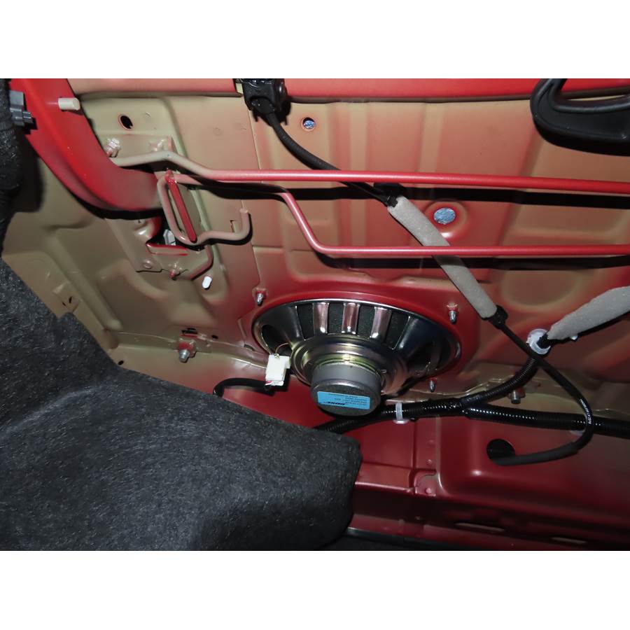 2020 Nissan Altima Rear deck speaker location