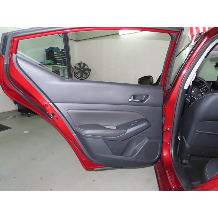 2023 Nissan Altima Rear door speaker location