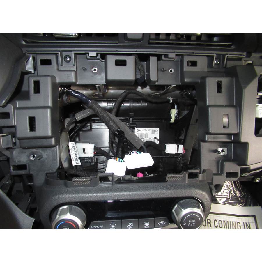 2019 Nissan Kicks Factory radio removed