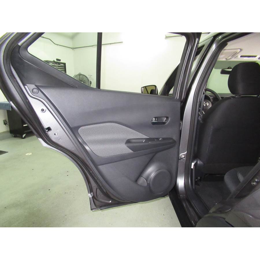 2019 Nissan Kicks Rear door speaker location