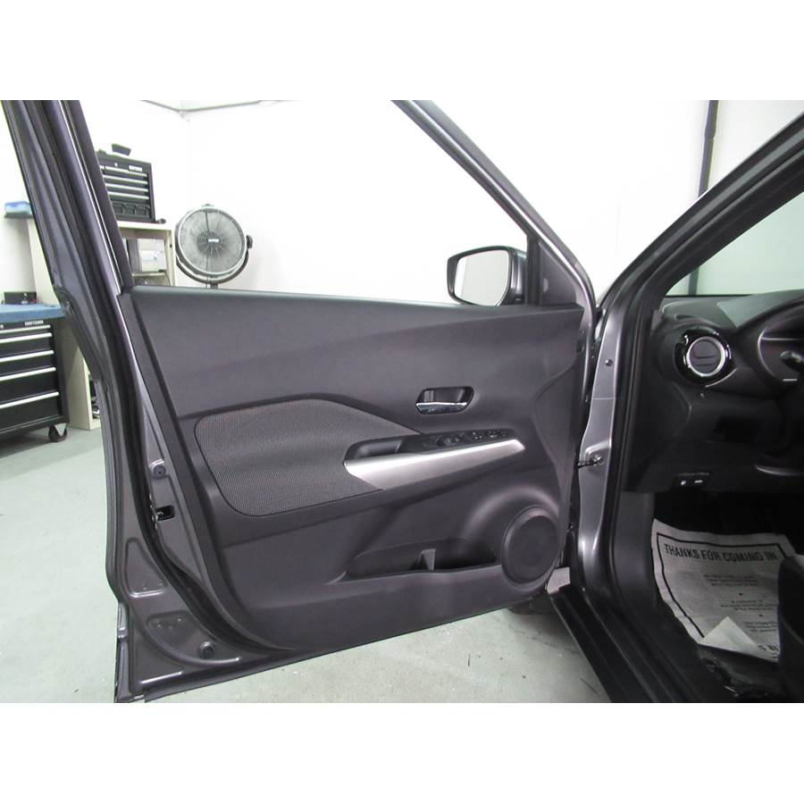 2018 Nissan Kicks Front door speaker location