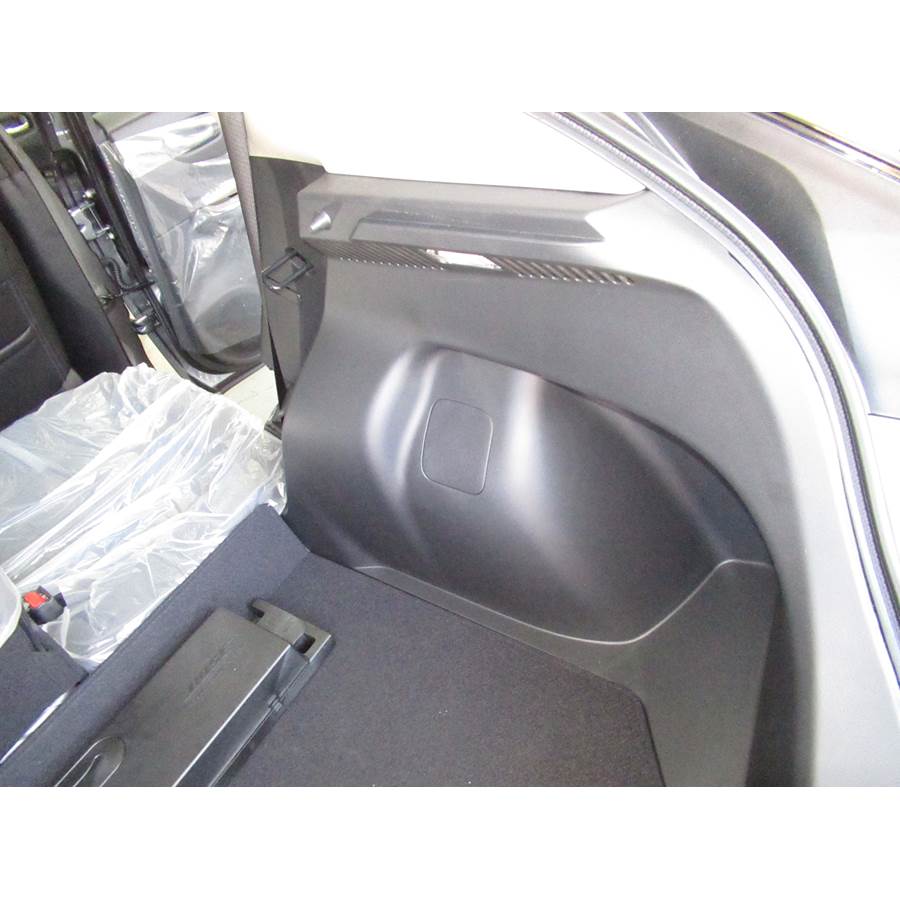 2022 Nissan Leaf Factory amplifier location