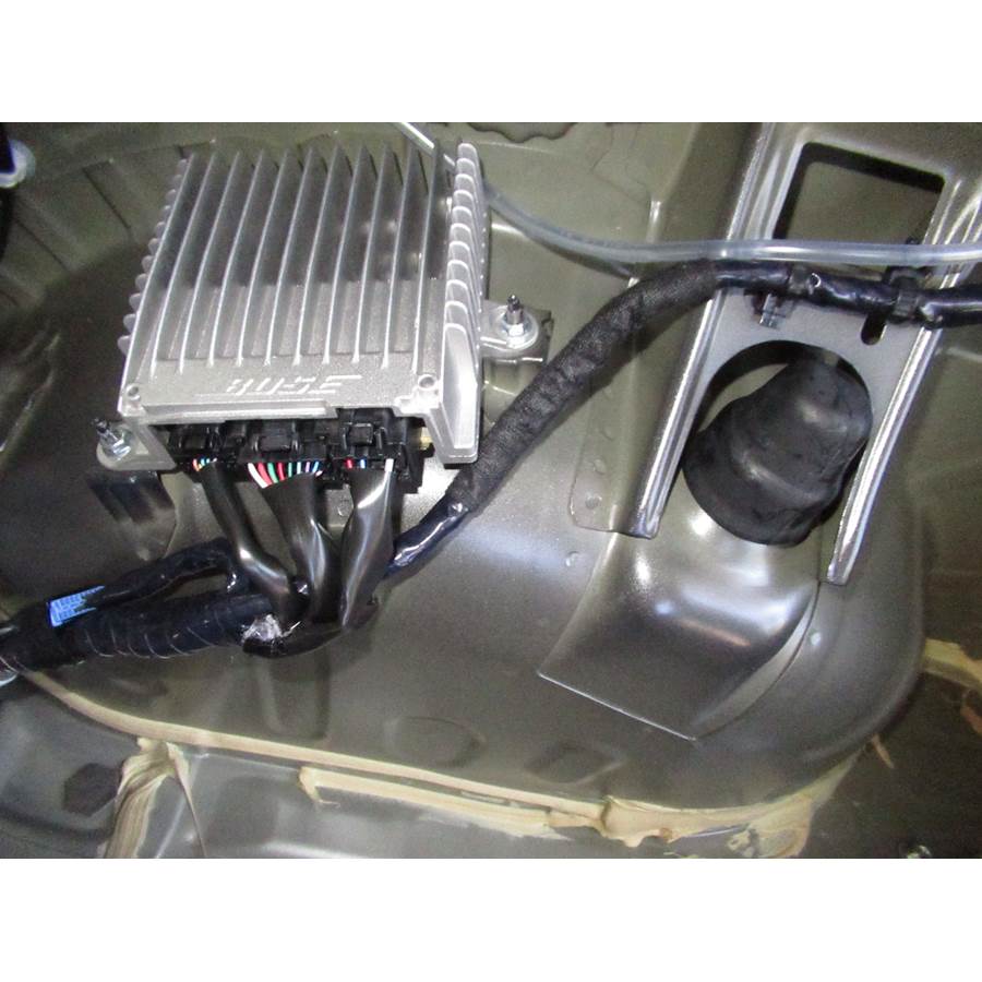 2022 Nissan Leaf Factory amp wiring