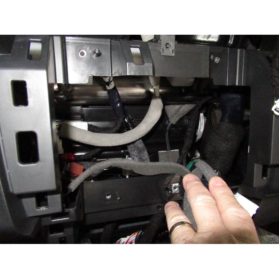 2022 Nissan Leaf Factory radio removed