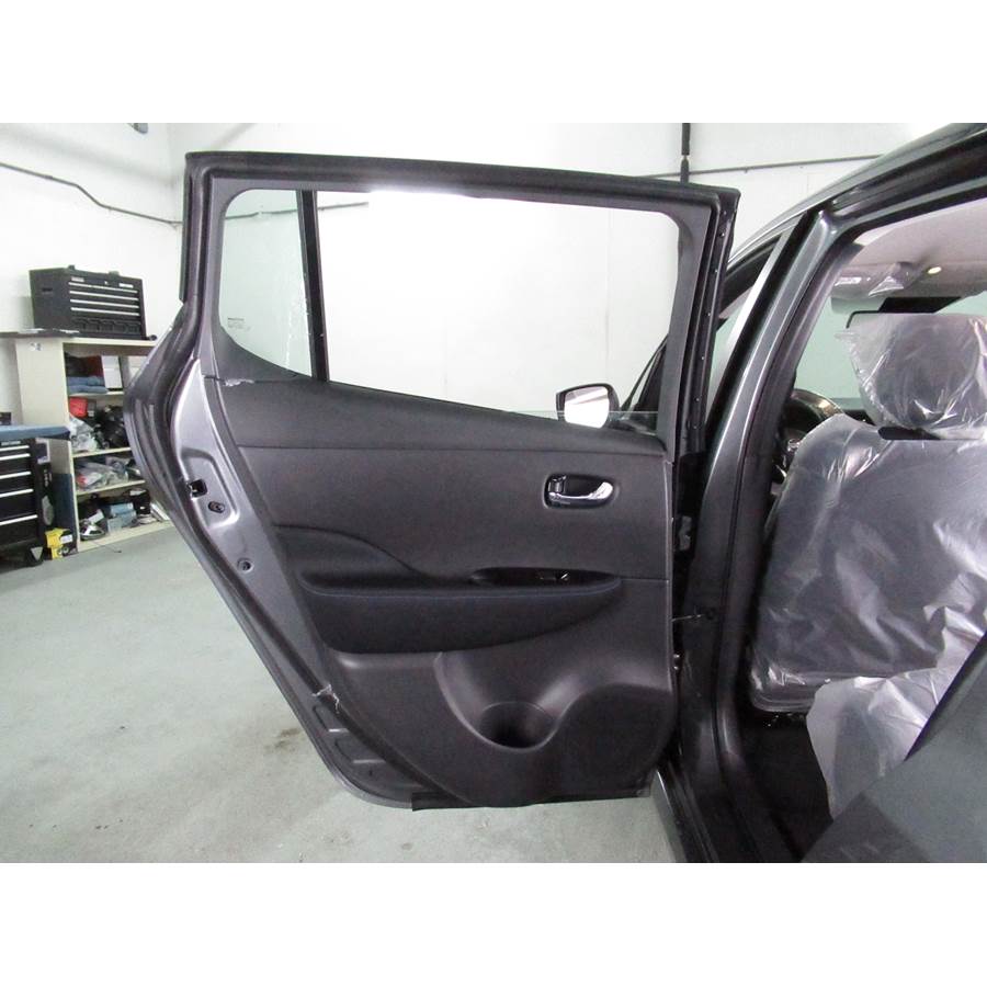 2024 Nissan Leaf Rear door speaker location