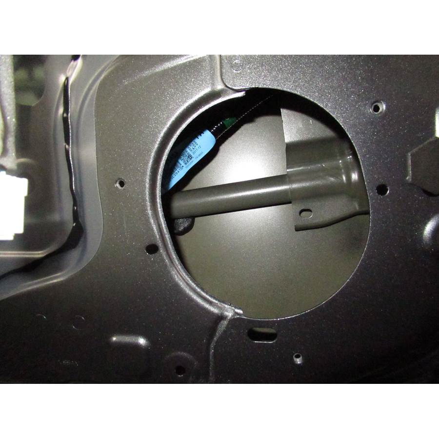 2022 Nissan Leaf Rear door speaker removed