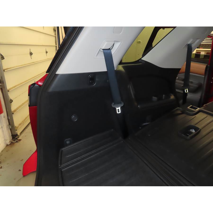 2022 Nissan Pathfinder Factory subwoofer location