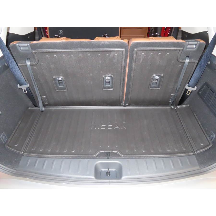 2022 Nissan Pathfinder Cargo space
