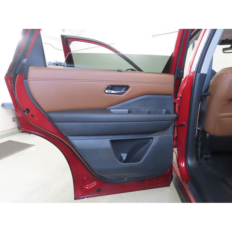2026 Nissan Pathfinder Rear door speaker location