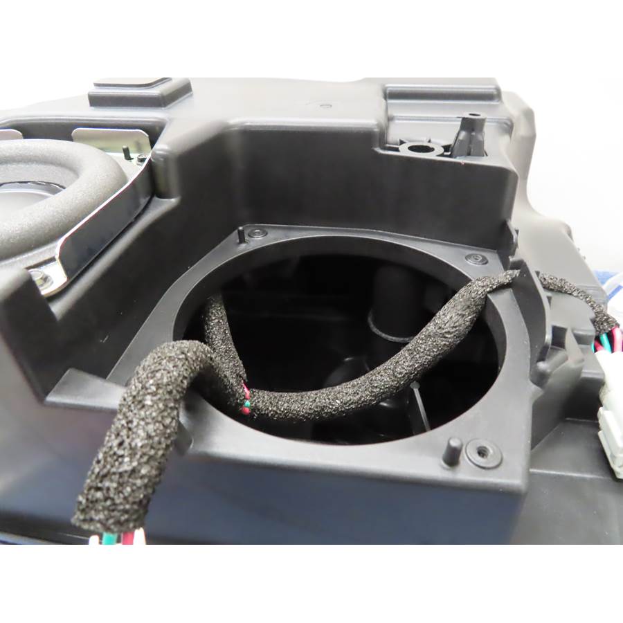 2023 Nissan Pathfinder Factory subwoofer removed