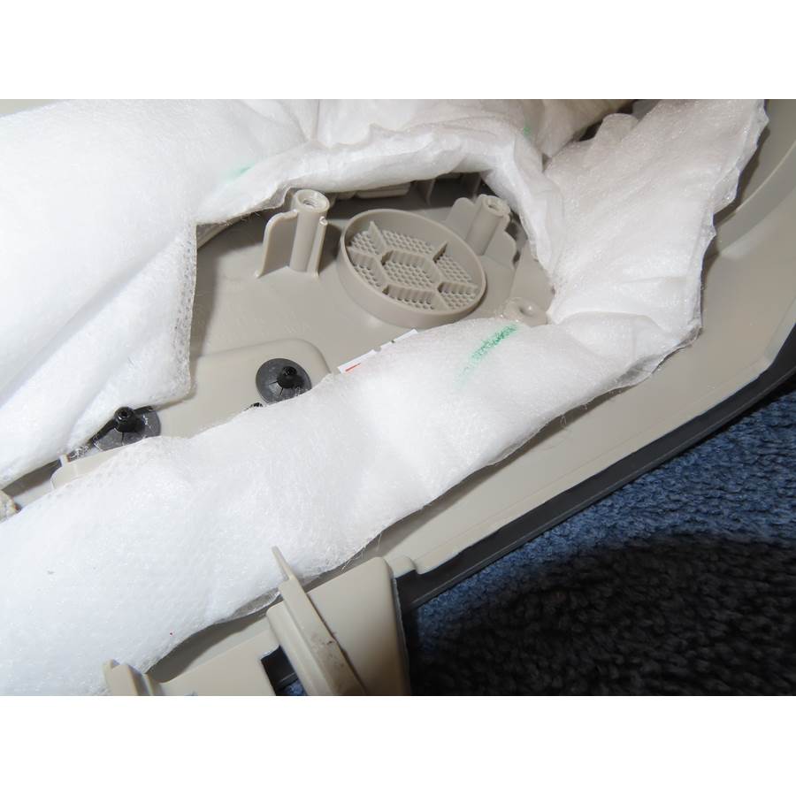 2025 Nissan Pathfinder Front pillar speaker removed