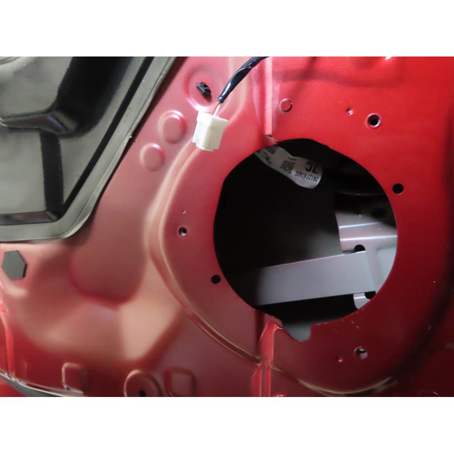 2026 Nissan Pathfinder Rear door speaker removed