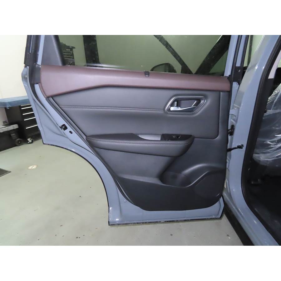 2021 Nissan Rogue Rear door speaker location