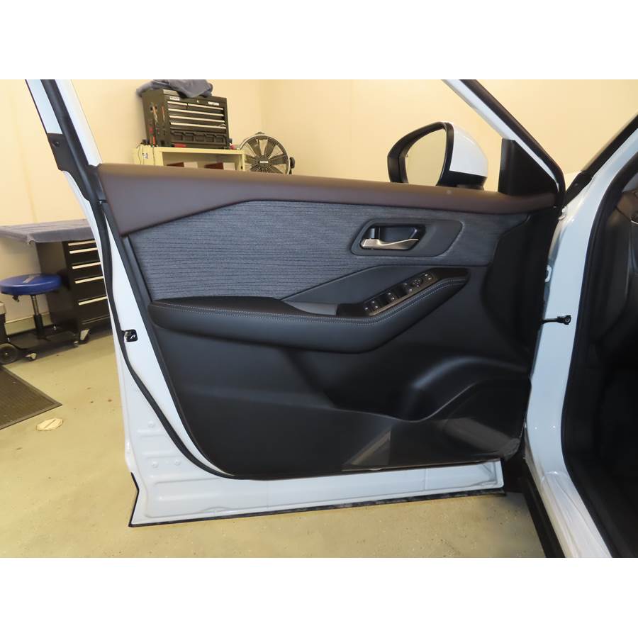 2026 Nissan Rogue Front door speaker location