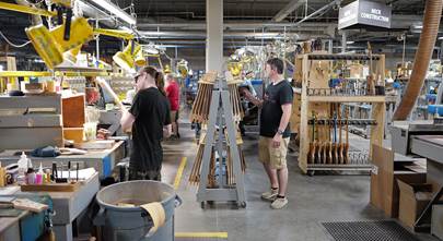 PRS Guitars factory tour